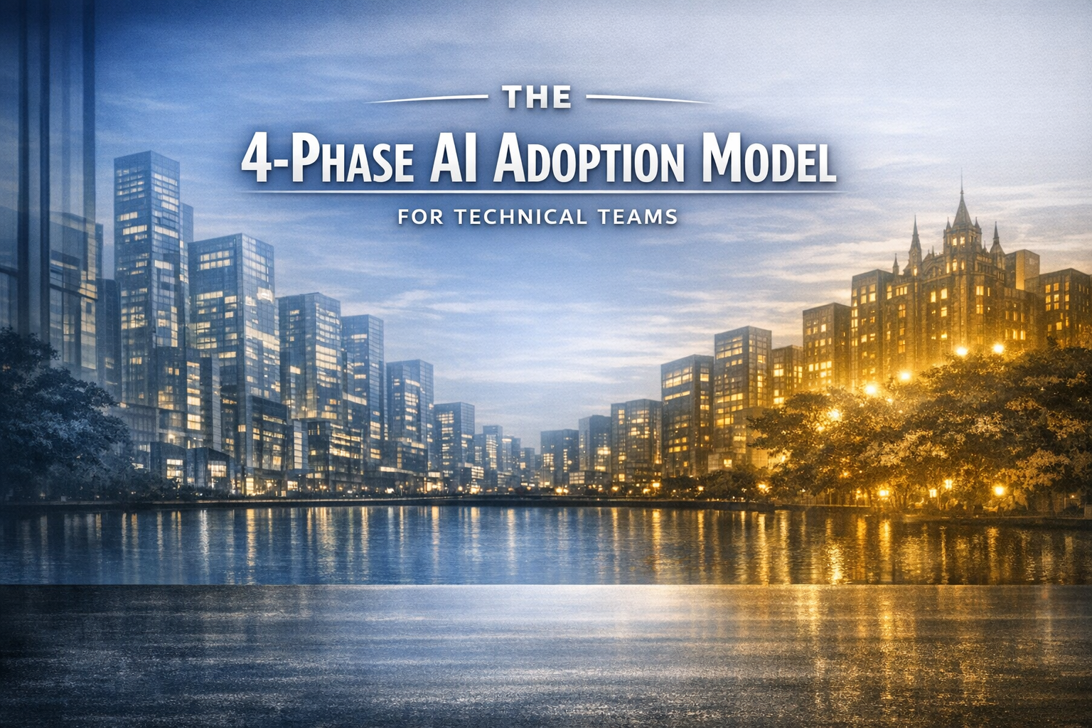 The 4‑Phase AI Adoption Model for Technical Teams